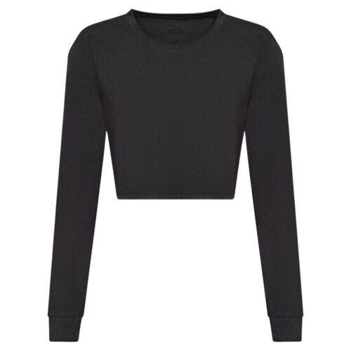 Women's long sleeve cropped T Thumbnail