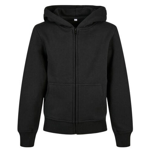 Organic kids basic zip hoodie Thumbnail