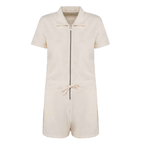 Native Spirit Ladies Terry Towel Short Overall Thumbnail