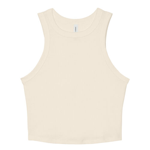 Women’s micro rib racer tank Thumbnail