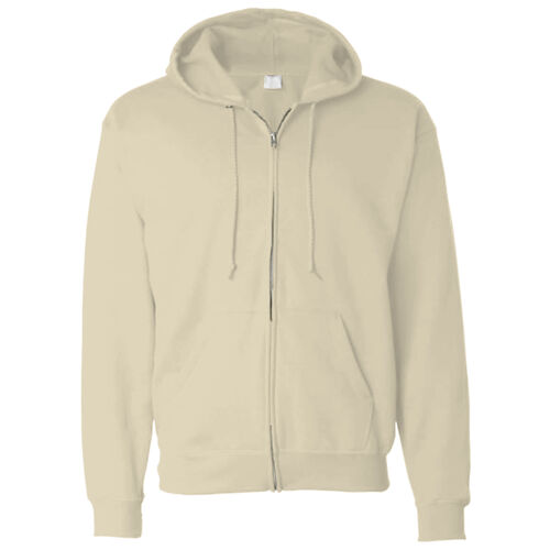 Softstyle™ midweight fleece adult full-zip hooded sweatshirt Thumbnail