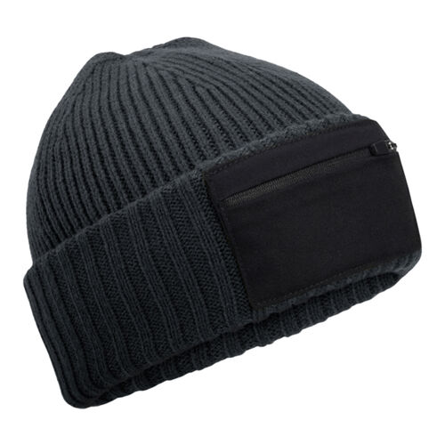 Zip patch beanie Thumbnail