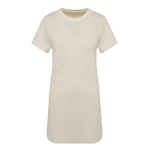 Native Spirit Ladies Terry Towel Dropped Shoulder T-Shirt Dress Thumbnail