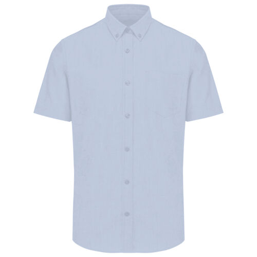 Henbury Short Sleeved Cotton Feel Coolplus® Shirt Thumbnail