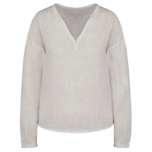 Spasso Ladies Linen Blouse Thumbnail