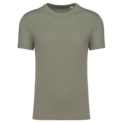 Spasso Unisex Organic Cotton Linen Blend T-Shirt Thumbnail