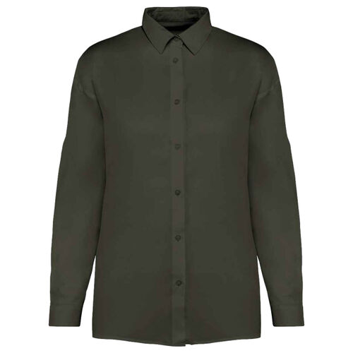 Spasso Ladies Long Sleeve TENCEL™ Shirt Thumbnail