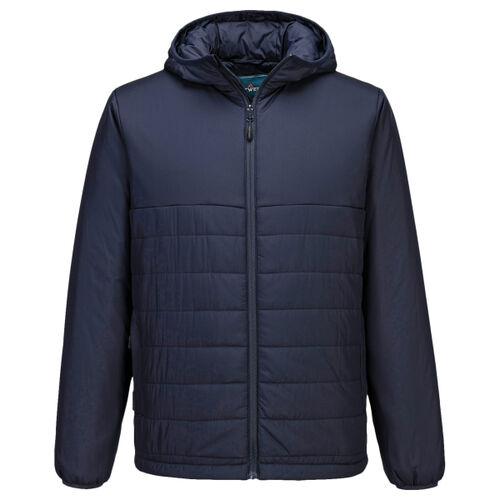 Professional hooded insulated baffle jacket (S608) Thumbnail