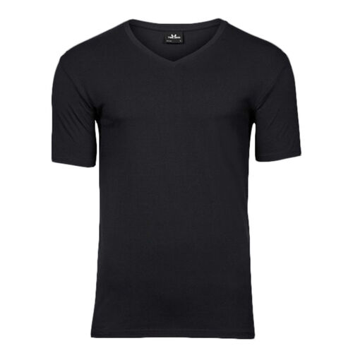 Stretch v-neck tee (401) Thumbnail