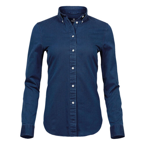 Women’s casual twill shirt (4003) Thumbnail