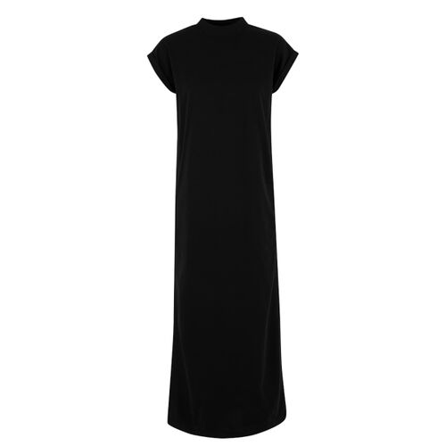 Women’s Sorona long extended shoulder dress Thumbnail