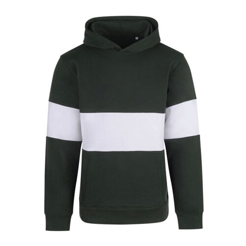 Heavyweight panelled hoodie Thumbnail