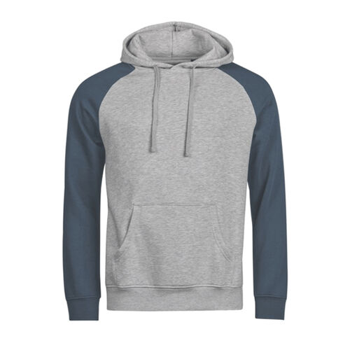 UNLABELED two-tone hooded sweatshirt (5156) Thumbnail