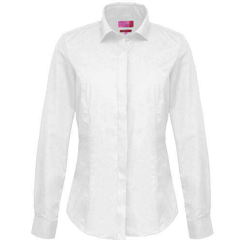 Brook Taverner Ladies Silvi Fitted Long Sleeve Blouse Thumbnail