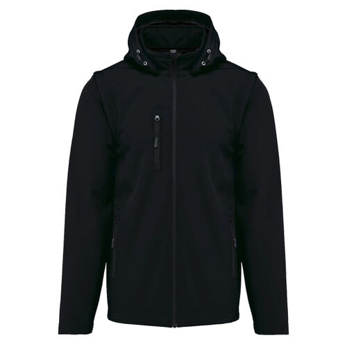 Kariban Unisex Three Layer Hooded Soft Shell Jacket Thumbnail
