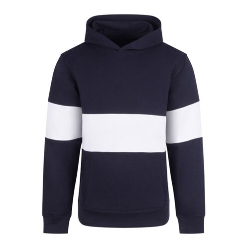 Front Row Heavyweight Panelled Hoodie Thumbnail