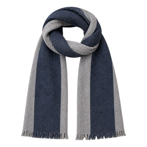 Spasso Graphite Ink Striped Scarf Thumbnail