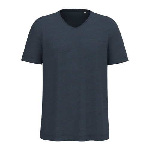 Spasso Drop Shoulder Raw Edge Collar Slub T-Shirt Thumbnail
