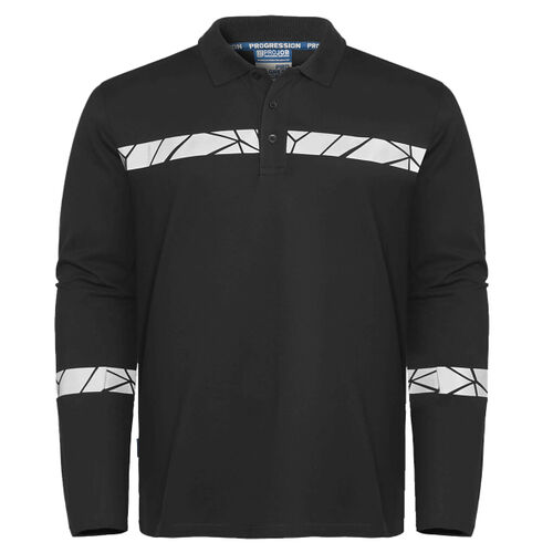 Progression 7004 Long Sleeve Pique Polo Thumbnail