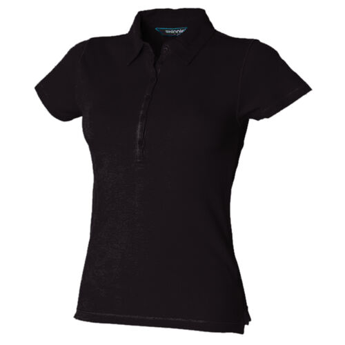 Women's short sleeve stretch polo Thumbnail