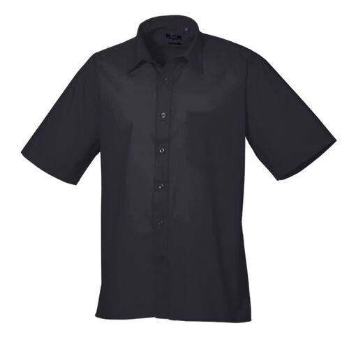 Short sleeve poplin shirt Thumbnail