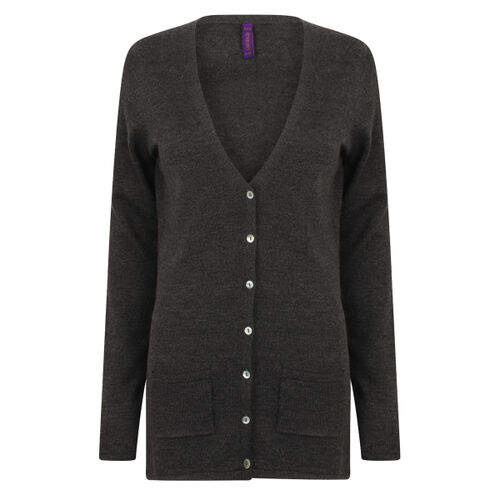 Women's v-button cardigan Thumbnail