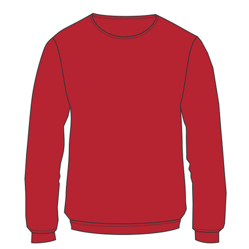 Crew neck warm-up drill top Thumbnail