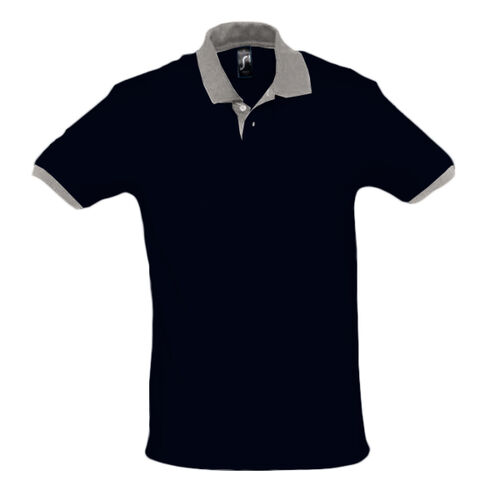 SOL'S Prince Contrast Cotton Piqué Polo Shirt Thumbnail