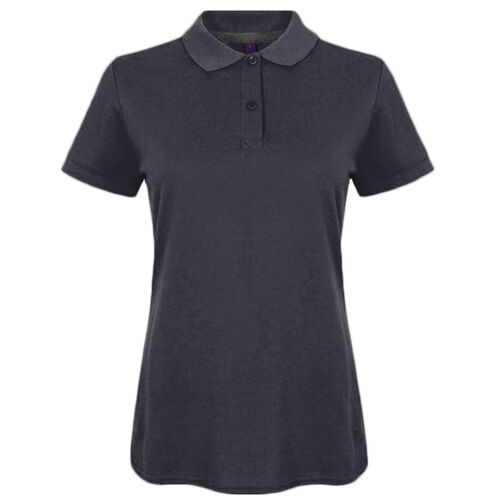 Women's micro-fine piqué polo shirt Thumbnail