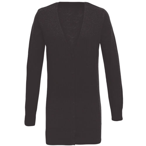 Women's longline knitted cardigan Thumbnail