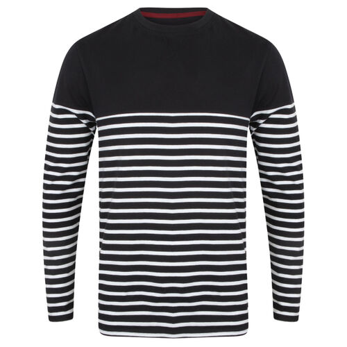 Long sleeve Breton striped T Thumbnail