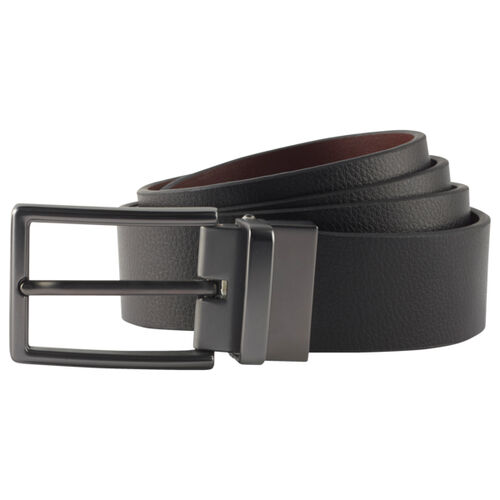 Men's two-way leather belt Thumbnail