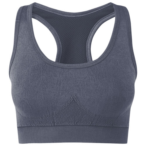 TriDri® seamless '3D fit' multi-sport denim look bra Thumbnail