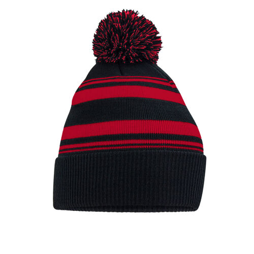 Striped fan beanie Thumbnail