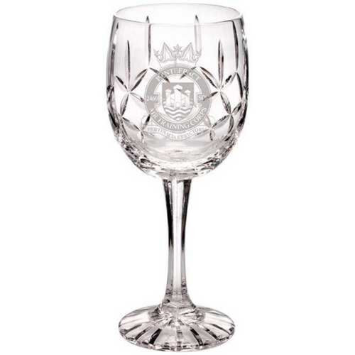 200Ml Classic Wine Glass - Blank Panel 7.25" Thumbnail