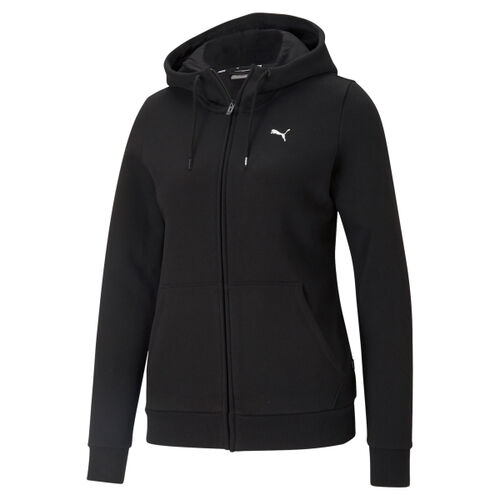 Puma Womens Small Logo Zip Hoodie Thumbnail