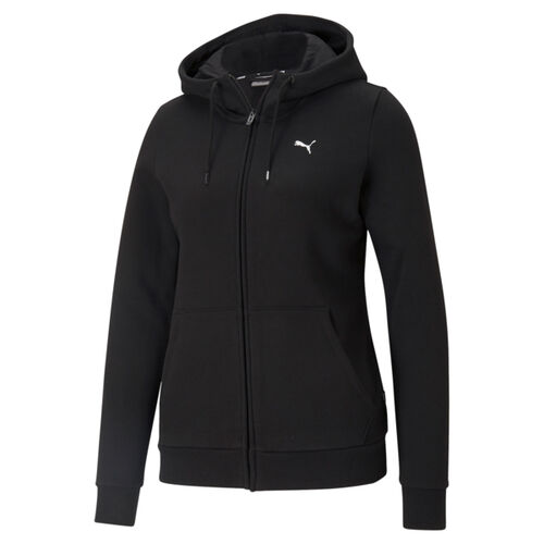 Puma Womens Small Logo Zip Hoodie Thumbnail