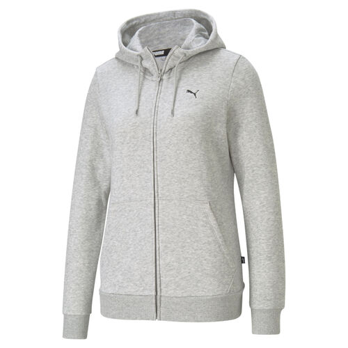 Puma Womens Small Logo Zip Hoodie Thumbnail