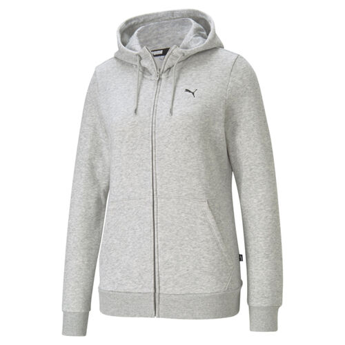 Puma Womens Small Logo Zip Hoodie Thumbnail