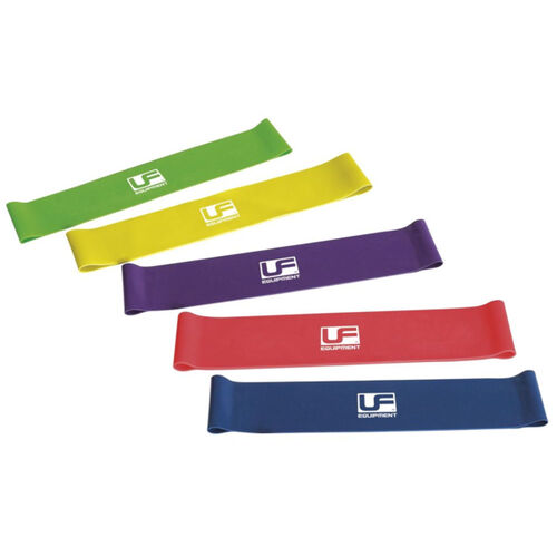 Urban Fitness Resistance Band Loop (Set of 5) 10 Inch Thumbnail