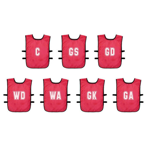 (Pack of 7) Mesh Netball Training Bibs (Infants, Kids) Thumbnail