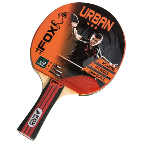 Fox TT Urban 3 Star Table Tennis Bat Thumbnail
