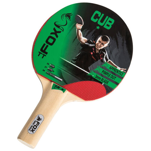 Fox TT Cub 1 Star Table Tennis Bat Thumbnail