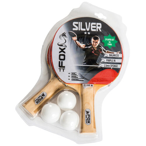 Fox TT Silver 2 Player Table Tennis Set Thumbnail