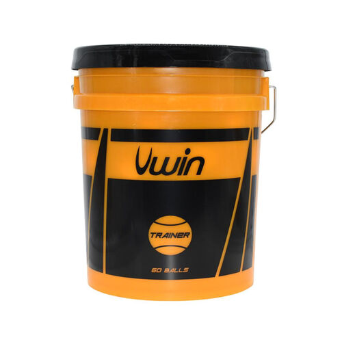 Uwin Trainer Tennis Balls - Bucket of 60 Balls Thumbnail