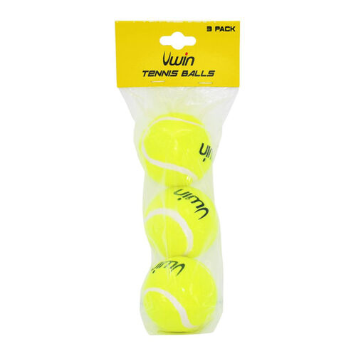 Uwin Trainer Tennis Balls - Pack of 3 Balls Thumbnail