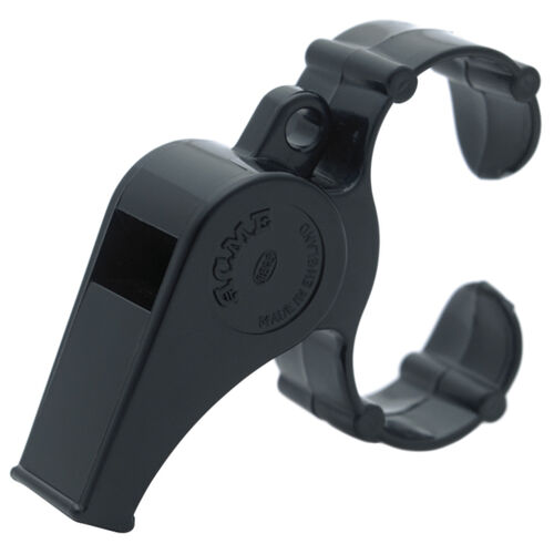 Acme Thunderer Black Plastic Finger Whistle Thumbnail